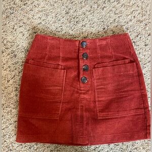 Altar’d State Rust Skirt